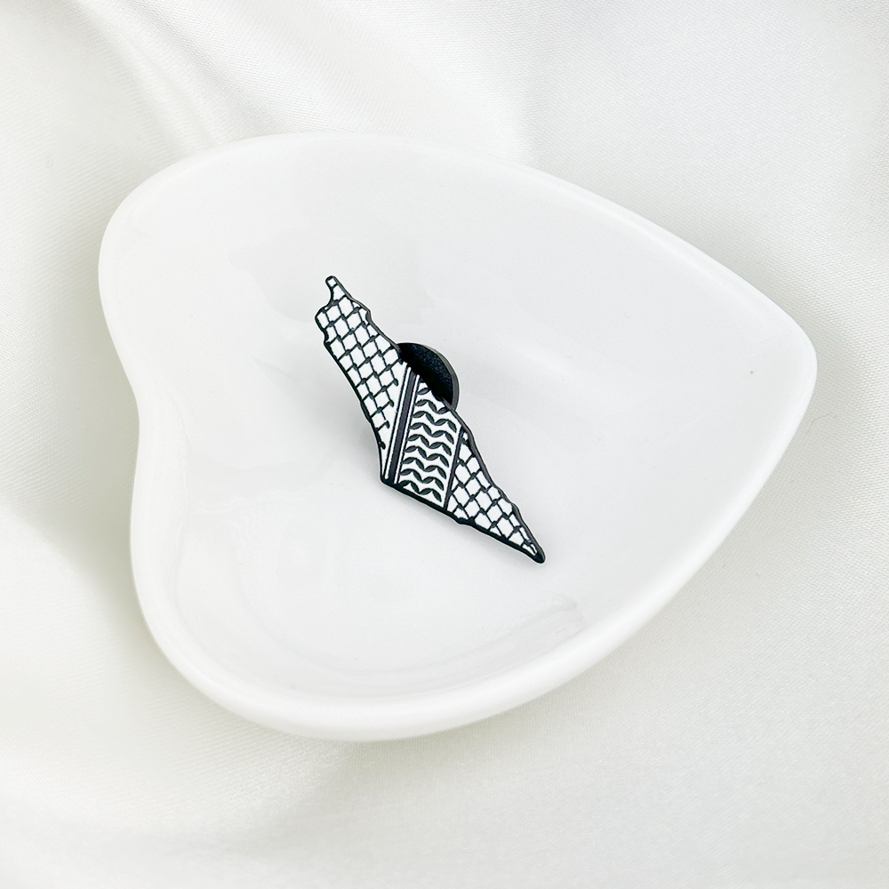 Palestine Keffiyeh Pin