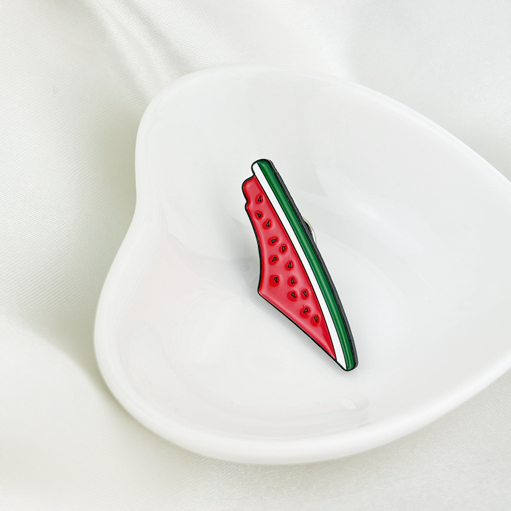 Palestine Watermelon Pin